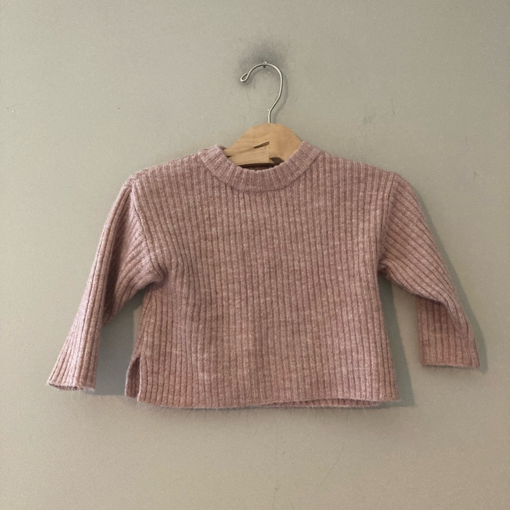 $18 ADD ON zara girls pink sweater kids jacket top little co H&M baby gap